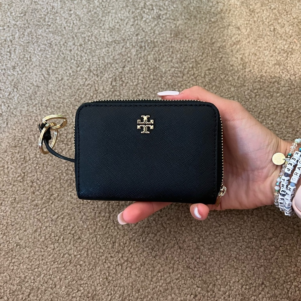 Tory Burch wallet keychain